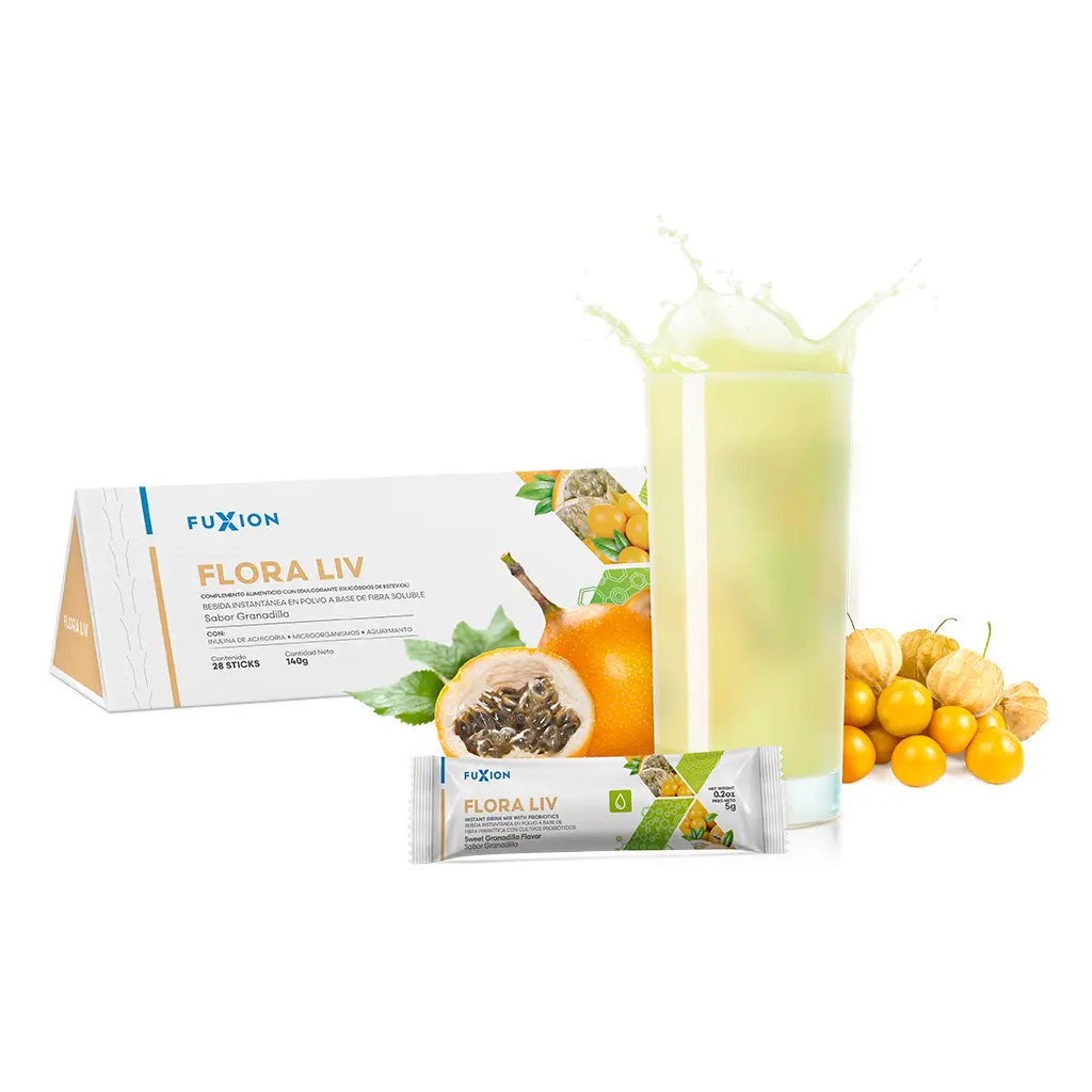 FLORA LIV FuXion - prebióticos y bienestar intestinal