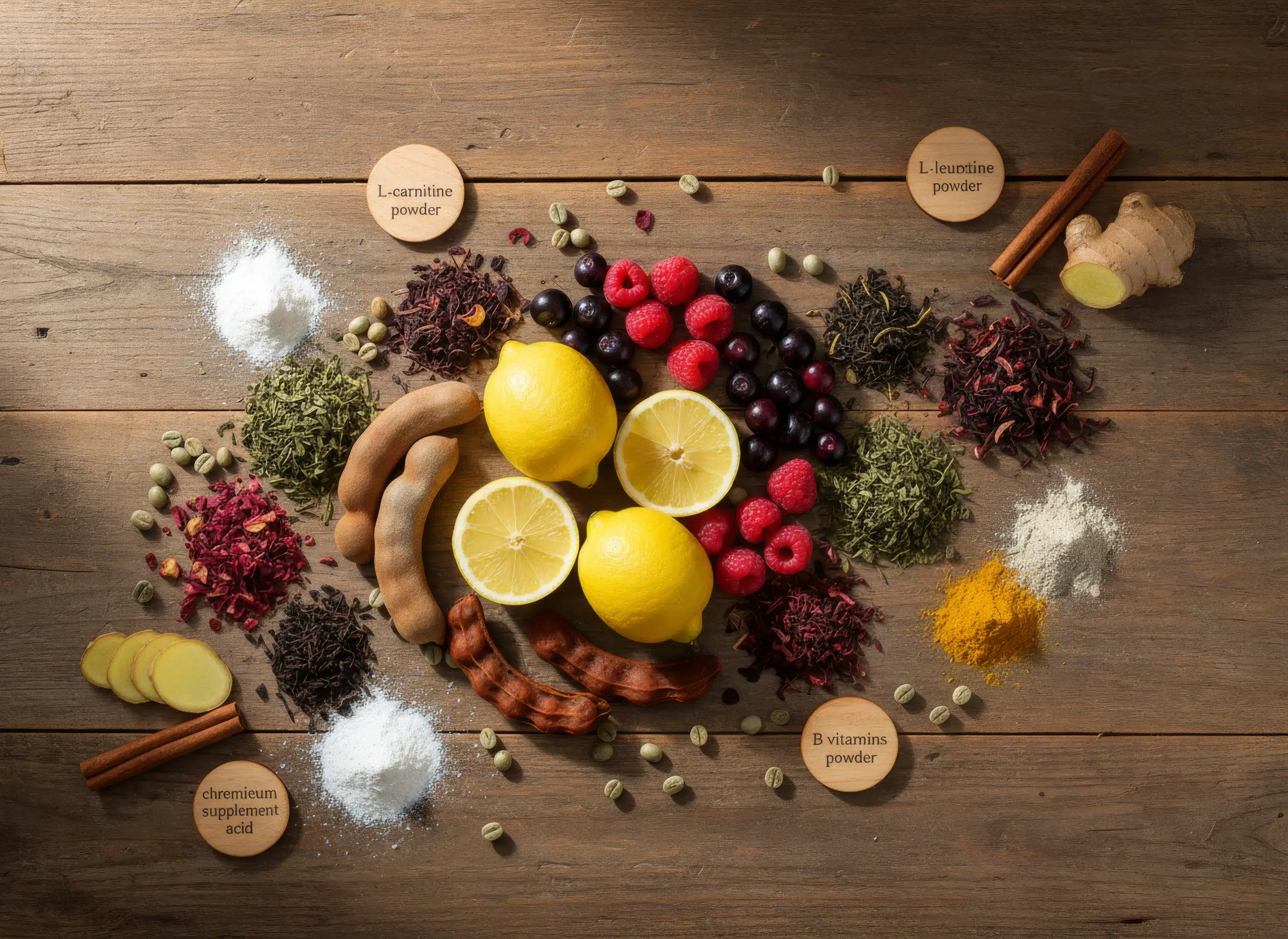 Ingredientes naturales THERMO T3 FuXion