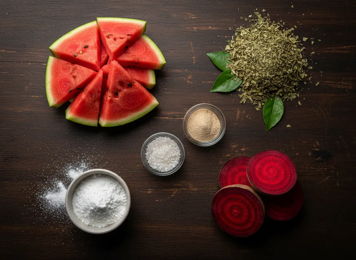 Ingredientes naturales PRE SPORT PRO EDITION FuXion con Sandía, Yerba Mate, Aminoácidos y Remolacha